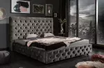 Postel CHESTERFIELD LUX 180x200 CM olivová samet