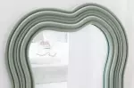 Nástěnné zrcadlo ALICE 100 CM zelené