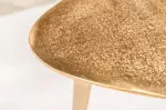 2SET konferenční stolek ELEMENTS 39/32 CM zlatý