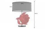 Stolní lampa FISH CROWNTAIL 60 CM červená