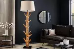 Stojací lampa TREE 175 CM přírodní masiv mangostane