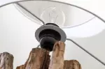 Stolní lampa PERIFERE 60 CM masiv teak