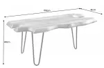 Konferenční stolek WILD 100 CM masiv akácie