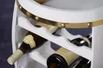 Vinotéka BODEGA WHITE 60 CM masiv borovice