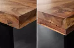 Jídelní stůl IRON CRAFT 140 CM masiv sheesham