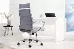 Kancelářská židle BIG DEAL šedá strukturovaná látka