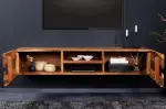 Závěsný televizní stolek AMAZONAS 160 CM masiv sheesham