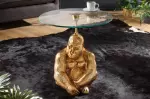 Odkládací stolek GORILA 45 CM zlatý