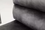 Barová židle COMFORT šedá samet