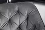 Židlo-křeslo DUTCH COMFORT II šedé samet otočné