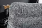 Jídelní židle VERONA II tmavě šedá otočná