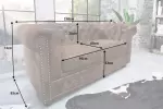 Sedací sestava CHESTERFIELD ANTIK 3+2+1