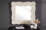 Nástěnné zrcadlo WAVE 90 CM greige