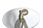 Odkládací stolek WILDLIFE OCTOPUS 65 CM mosaz
