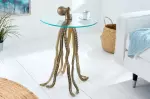 Odkládací stolek WILDLIFE OCTOPUS 65 CM mosaz