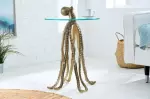 Odkládací stolek WILDLIFE OCTOPUS 65 CM mosaz