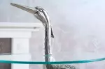 Odkládací stolek WILDLIFE HERON 90 CM stříbrný