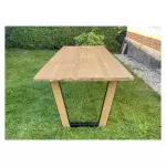 Jídelní stůl IRON WOOD 220 CM masiv dub