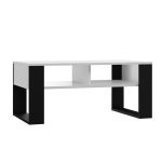 Konferenční stolek Sava 2 bílá/černá