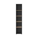 Knihovna Sigal 590 šedá/jackson hickory
