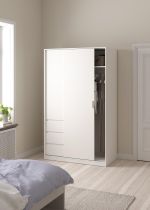 Skříň Simplicity 146 bílá