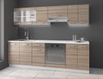 Kuchyňská skříňka Dalton 80-ZL-2F-ZB bílá/dub sonoma truffle