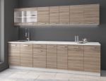 Kuchyňská skříňka Dalton 80-ZL-2F-ZB bílá/dub sonoma truffle