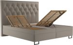 Postel Kristin 180x200 světle hnědá