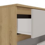 Komoda Malvína M6 120 dub artisan/kašmír