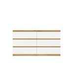 Komoda Malvína M6 140 dub artisan/bílá Komoda Malvína M6 140 dub artisan/bílá