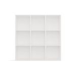 Knihovna Manja 3x3 3D bílá