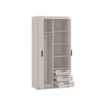 Skříň Enja 2D3S písková béžová