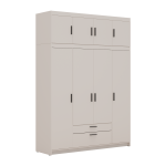 Nástavec na skříň Enja 4D písková béžová