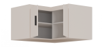 Nástavec na rohovou skříň Enja 2D písková béžová Nástavec na rohovou skříň Enja 2D písková béžová