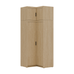 Nástavec na rohovou skříň Enja 2D dub olejovaný Nástavec na rohovou skříň Enja 2D dub olejovaný