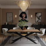 Jídelní stůl Torson dub lancelot