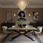 Jídelní stůl Torson dub artisan