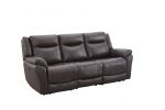 Luxusní kožená sedací souprava Komfort 3+1+1 s elektrickým polohováním v hnědé kůži Luxusní kožená sedací souprava Komfort 3+1+1 s elektrickým polohováním v hnědé kůži