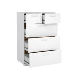 Komoda Selina 704 bílý lesk Komoda Selina 704 bílý lesk