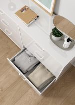 Komoda Selina 702 bílý lesk