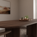 Jídelní stůl Loan ořech okapi