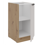 Kuchyňská skříňka Selva 40 D 1F dub artisan/kašmír