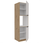 Kuchyňská skříňka Selva 60 DP 210 2F dub artisan/kašmír