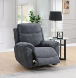 Polohovací sedací souprava Doncaster 3+1+1 014 šedá