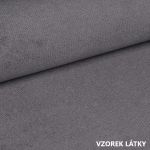 Rozkládací křeslo Vivian Gold I šedé Rozkládací křeslo Vivian Gold I šedé