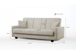 Sedací souprava Wex 3f+1+1 - Elaris 19 Sedací souprava Wex 3f+1+1 - Elaris 19