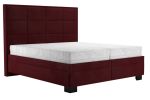 Postel Saimi 180x200 N90 vínová Postel Saimi 180x200 N90 vínová