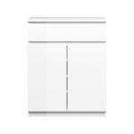 Komoda Simplicity 234 bílý lesk