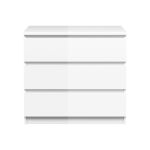Komoda Simplicity 235 bílý lesk