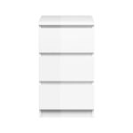 Komoda Simplicity 237 bílý lesk